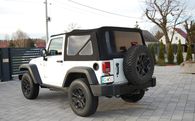 Jeep Wrangler cena 87000 przebieg: 69000, rok produkcji 2017 z Chojnów małe 79